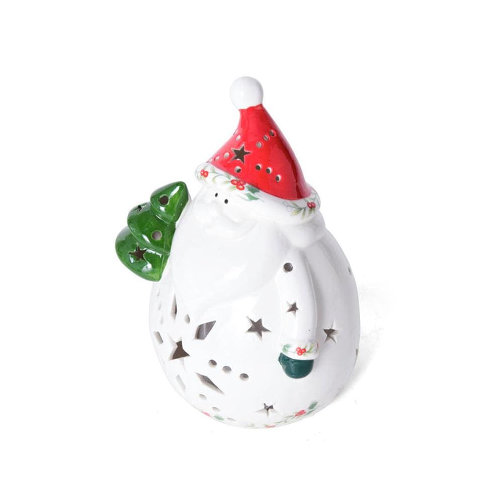 Winterberry® Santa with LED Light
