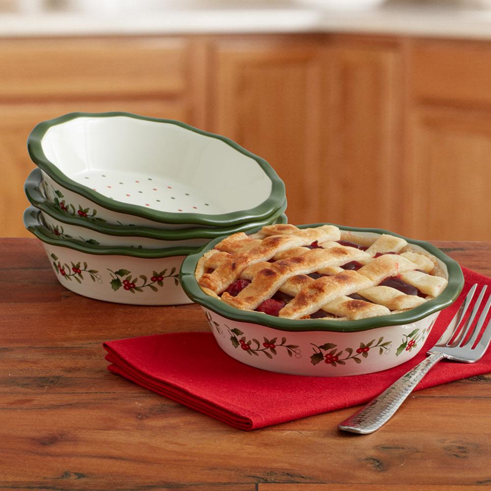 Winterberry® Set of Mini Pie Plates