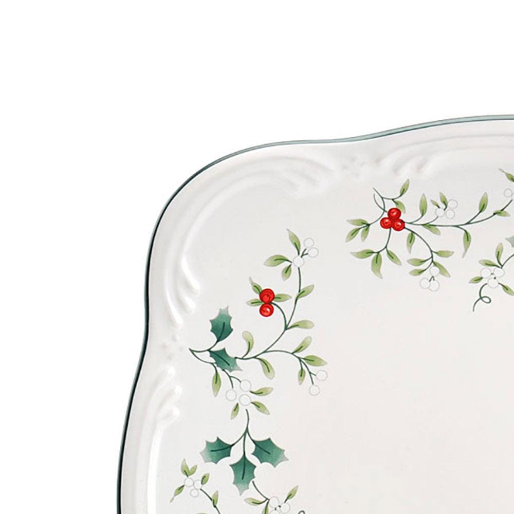 Winterberry® Set of 4 Square Salad Plates