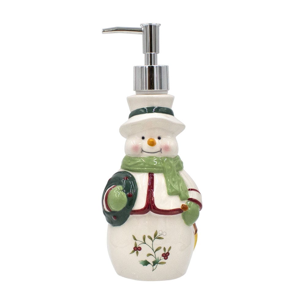 Winterberry® Snowman Soap Dispenser