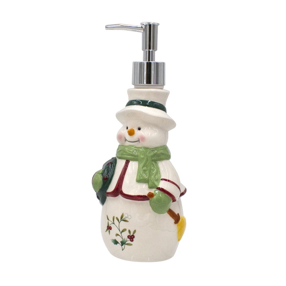 Winterberry® Snowman Soap Dispenser
