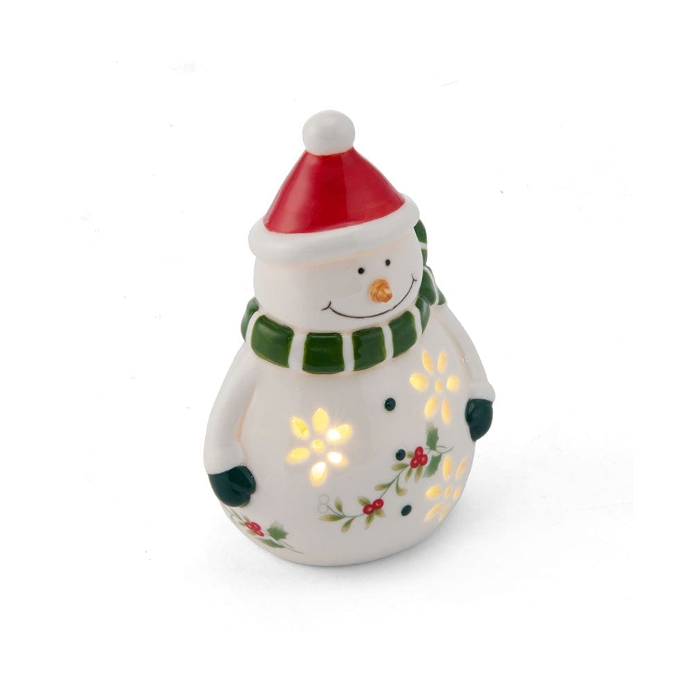 Winterberry® Snowman with LED Light, 5.5 Inch