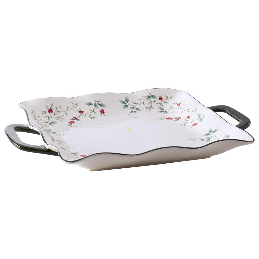 Winterberry® Square Handled Platter
