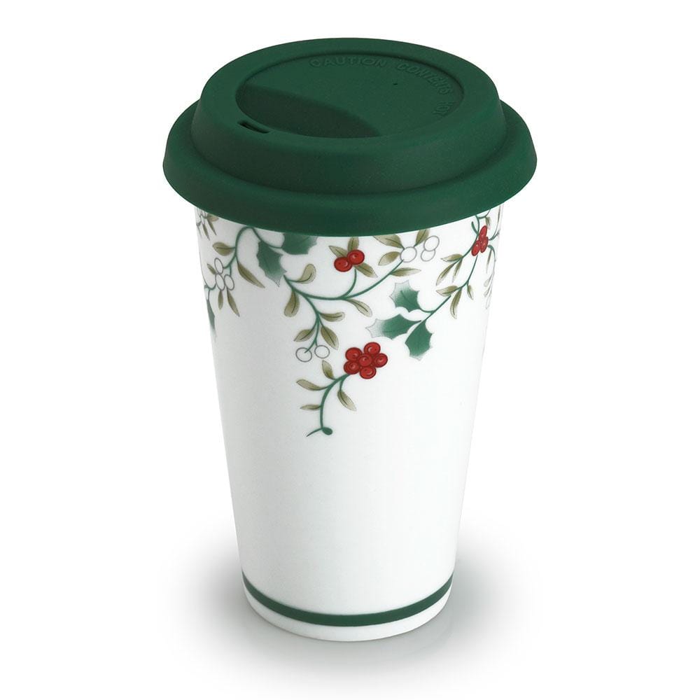 ceramic coffee cup travel mug with