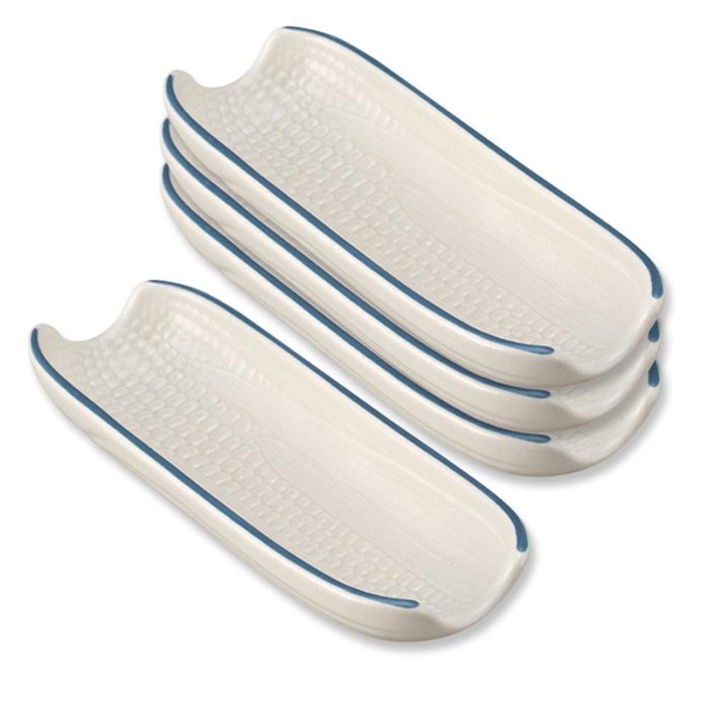 Yorktowne Set of 4 Corn Dishes