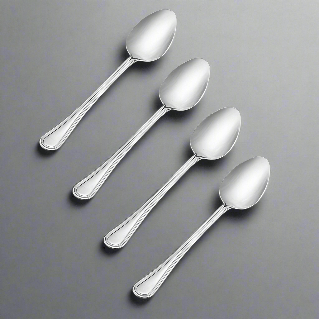 Edgebrook Set of 4 Teaspoons
