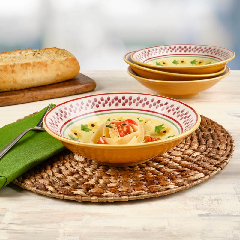 Pistoulet® Set of 4 Individual Pasta Dinner Bowls