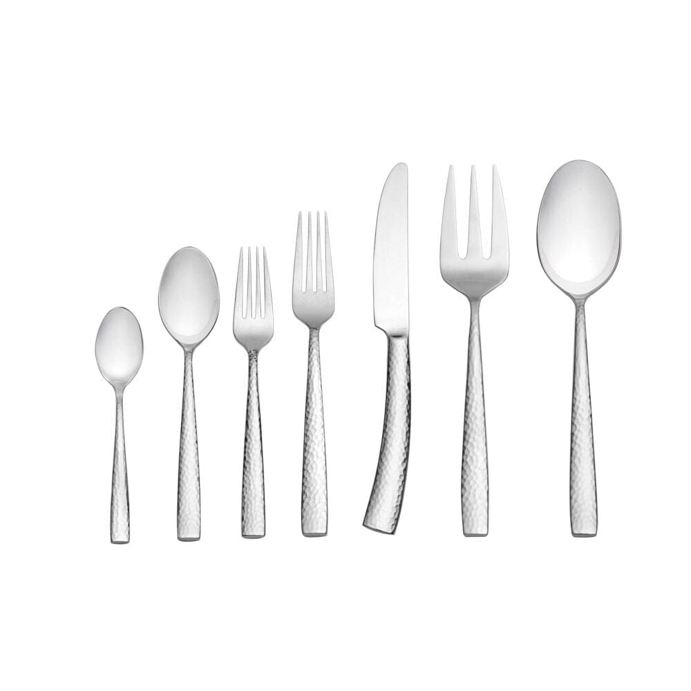 Textured 42 Piece Flatware Set, Service for 8
