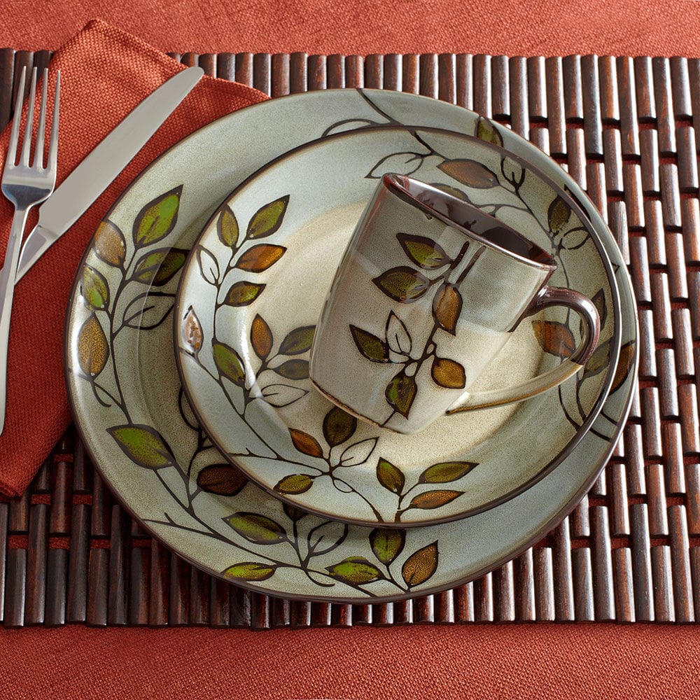 Rustic Leaves Dinnerware Set – Pfaltzgraff