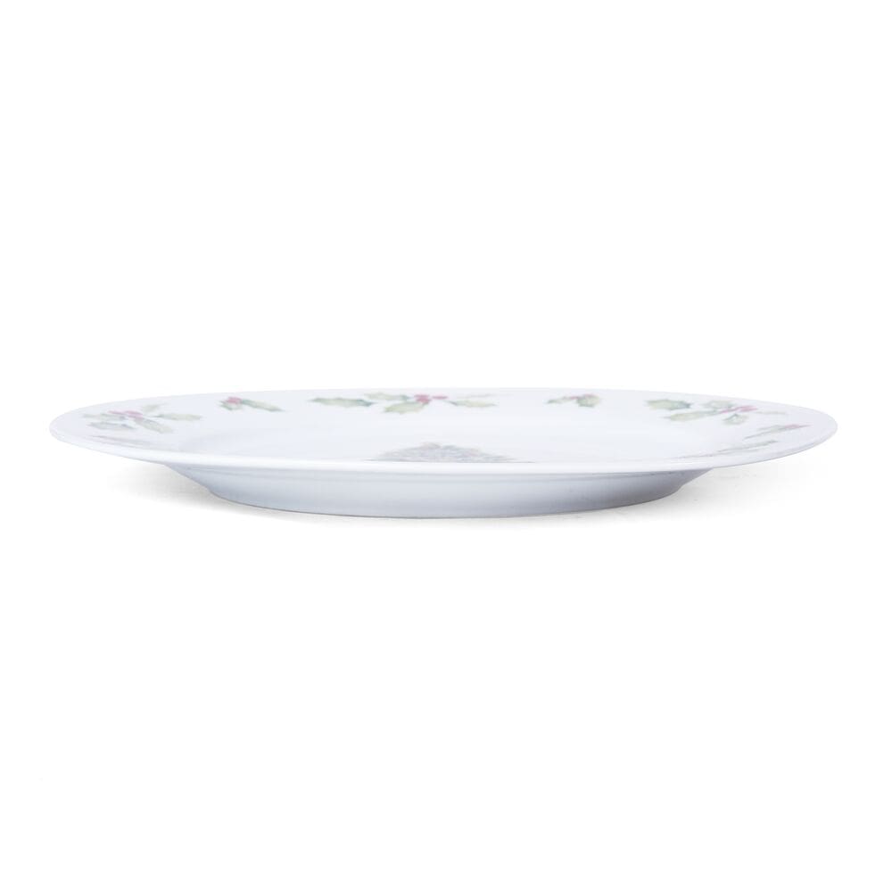 Christmas Day Set of 8 Dinner Plates
