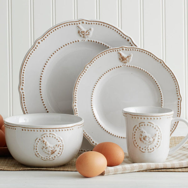 White farmhouse dinnerware new arrivals