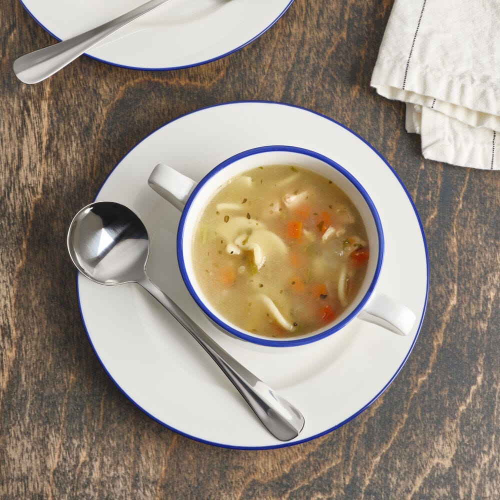 Simplicity Set of 10 Dinner Bouillon Spoons