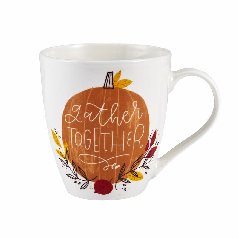 Sentiment Mugs Gather Together Pumpkin