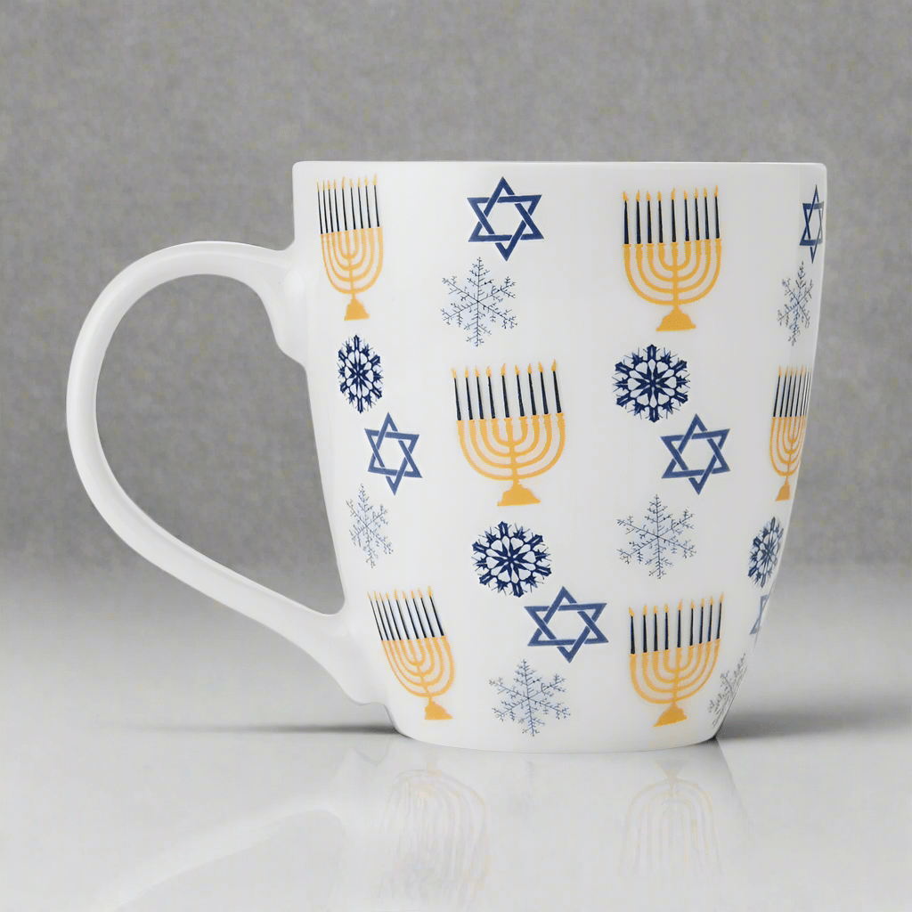 Holiday Hanukkah Icons Mug