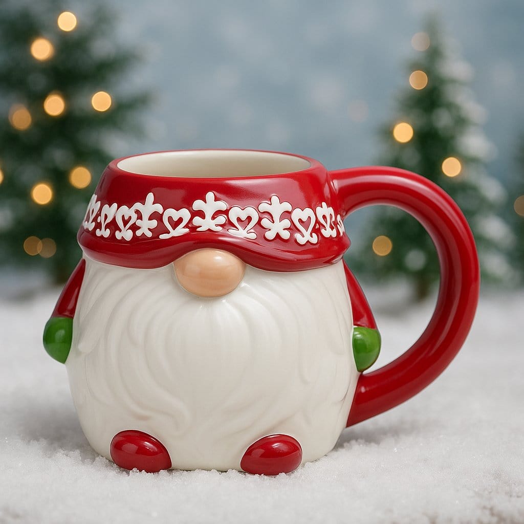 Gnome Figural Mug