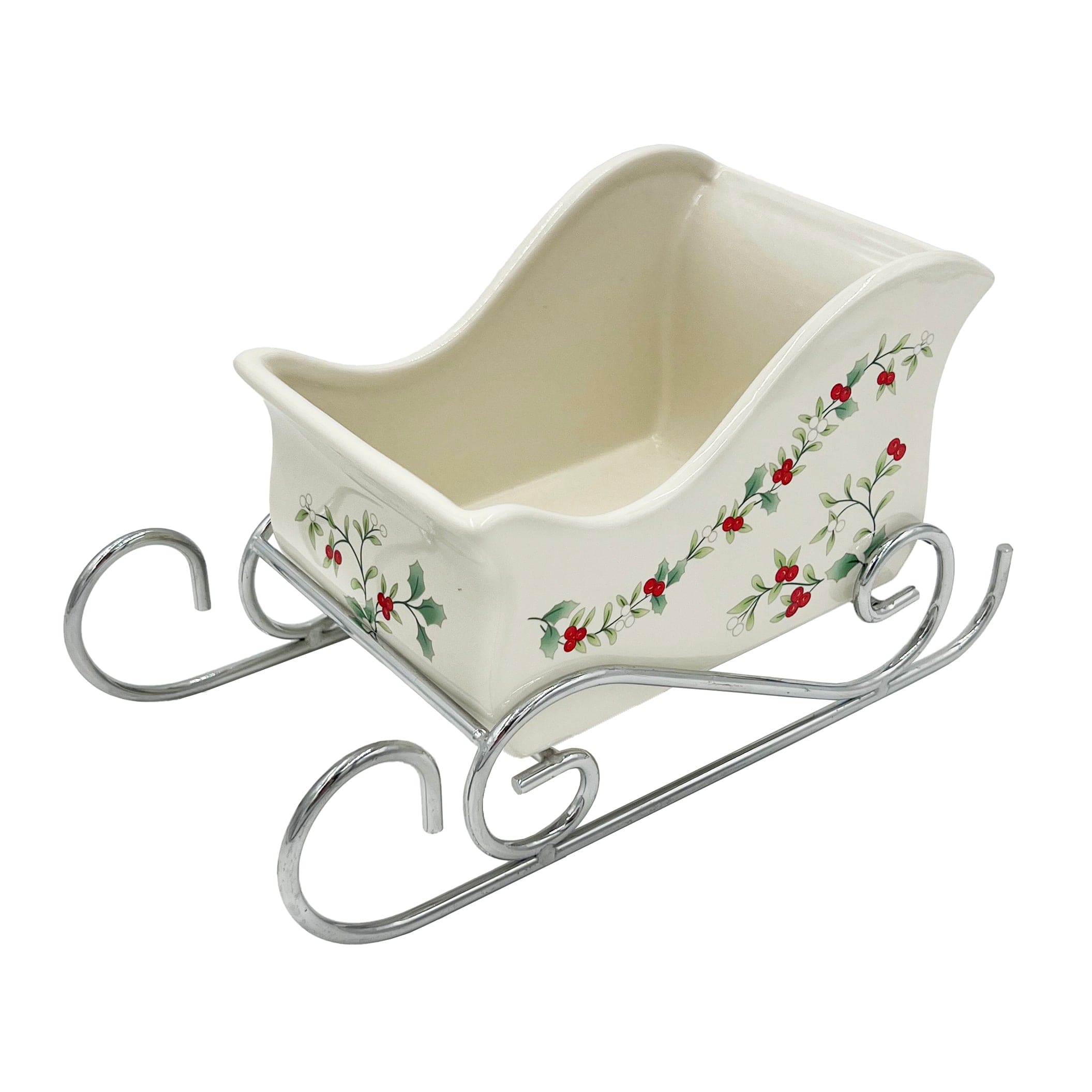 Winterberry® Sleigh Candy Dish