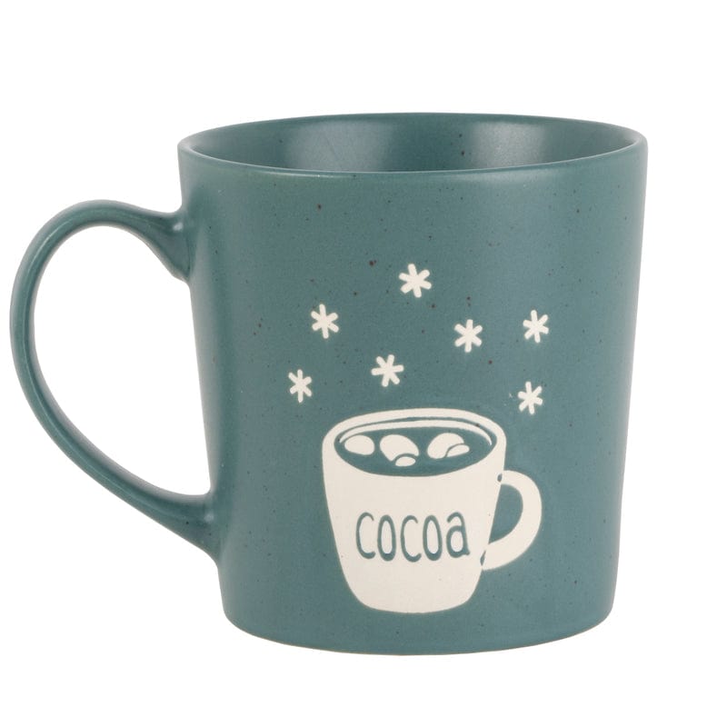 Sentiment Mugs Green Snuggle Weather Mug