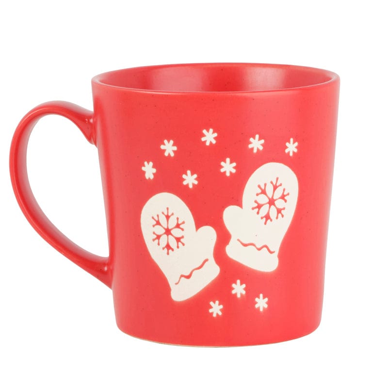 Sentiment Mugs Red Snuggle Weather Mug