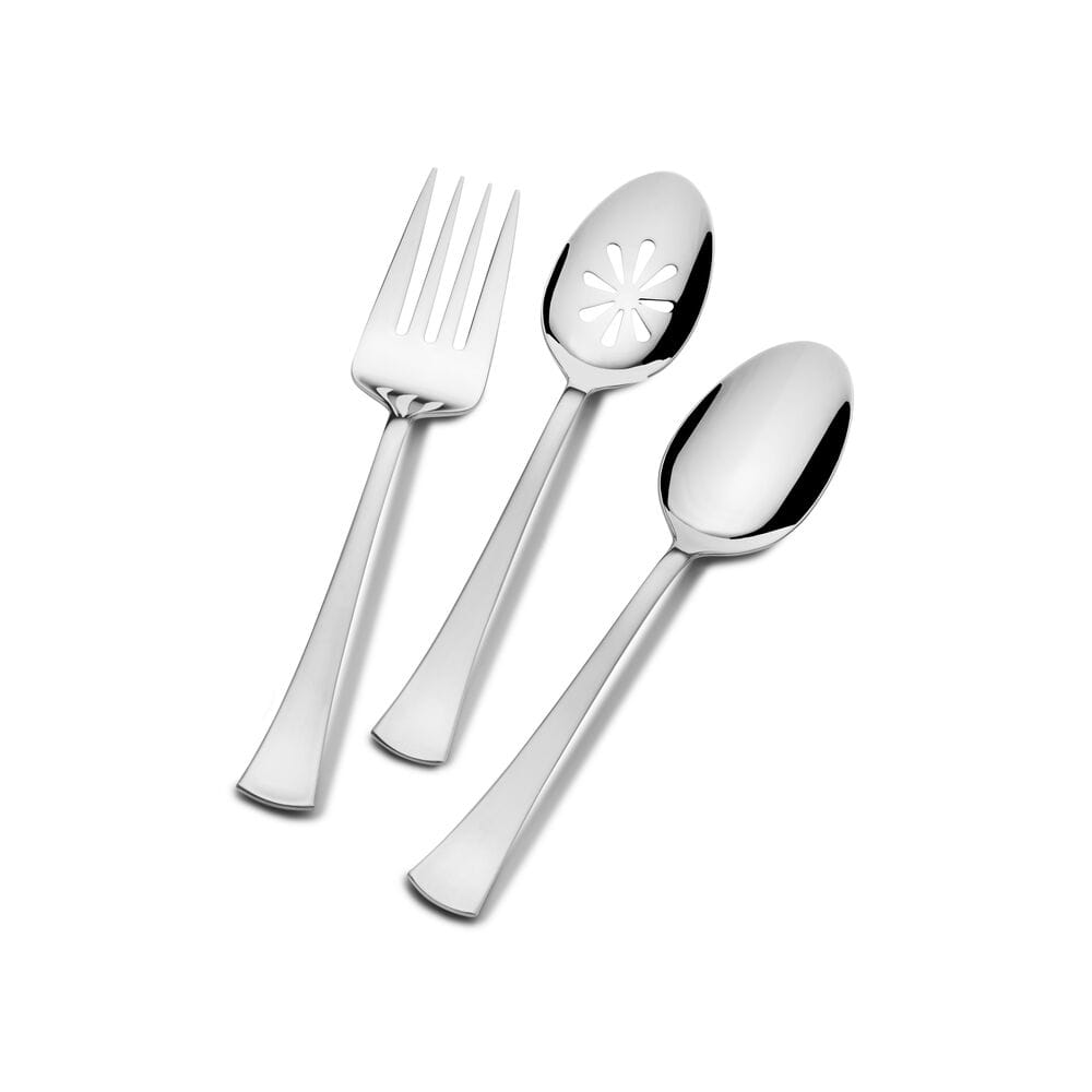Satin Fulton 51 Piece Flatware Set, Service for 8