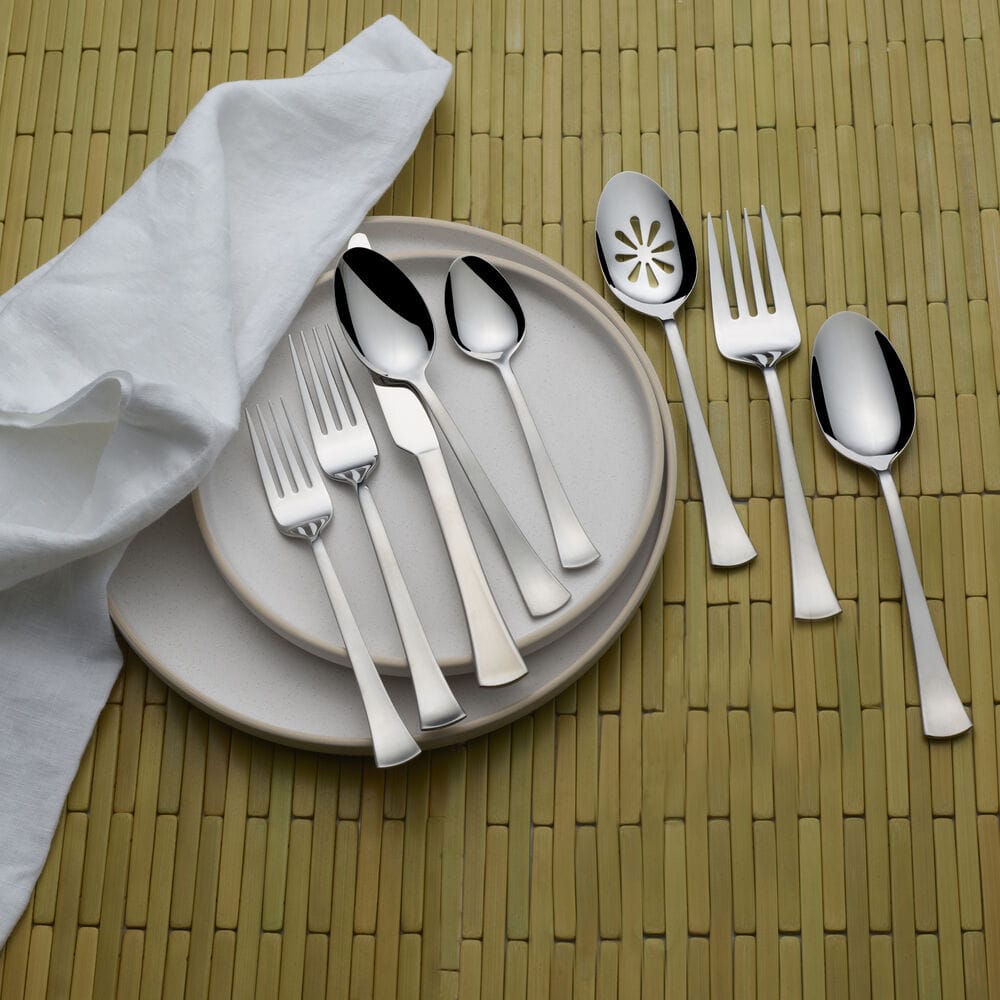 Satin Fulton 51 Piece Flatware Set, Service for 8