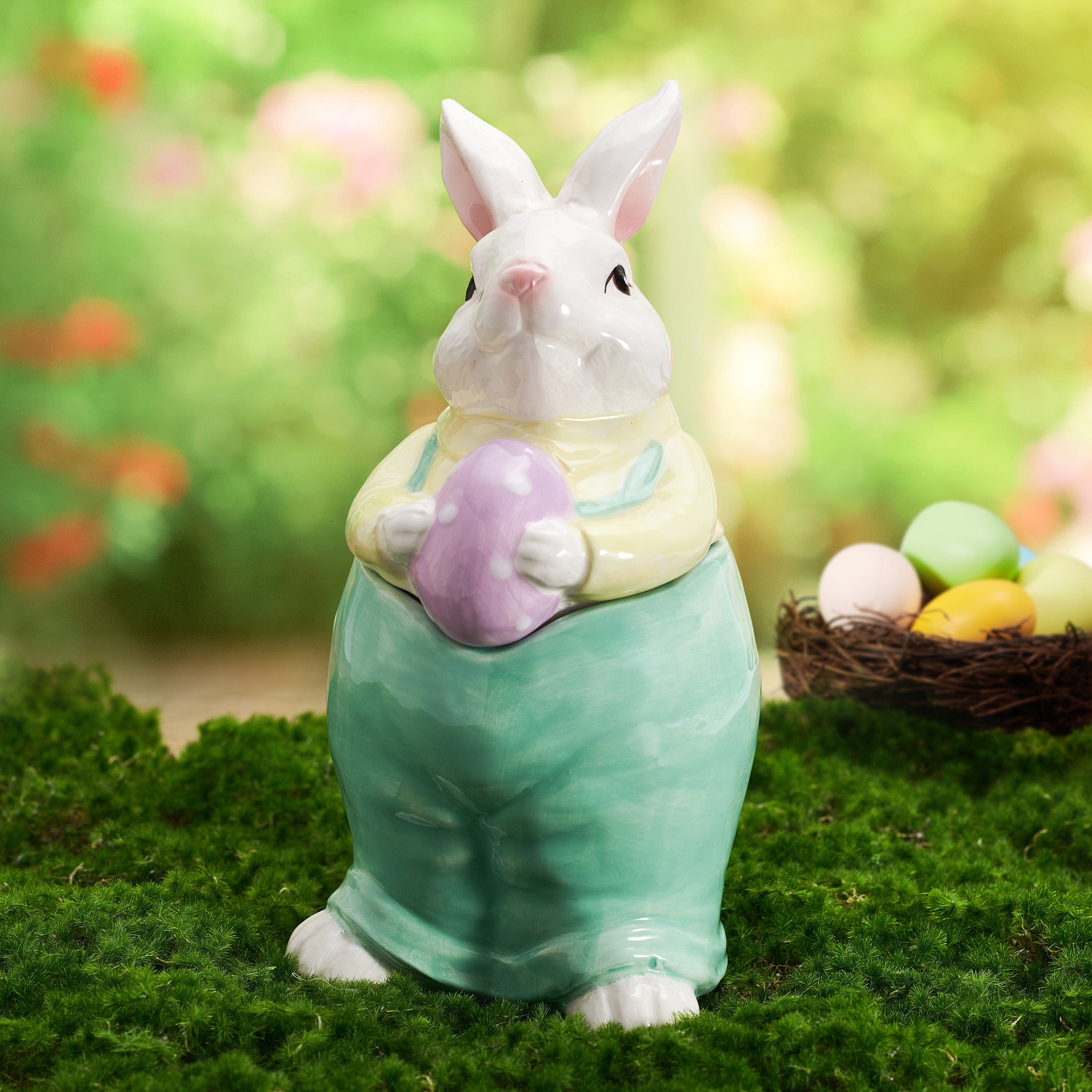 Easter Bunny Cookie Jar Pfaltzgraff easter-bunny-cookie-jar-pfaltzgraff