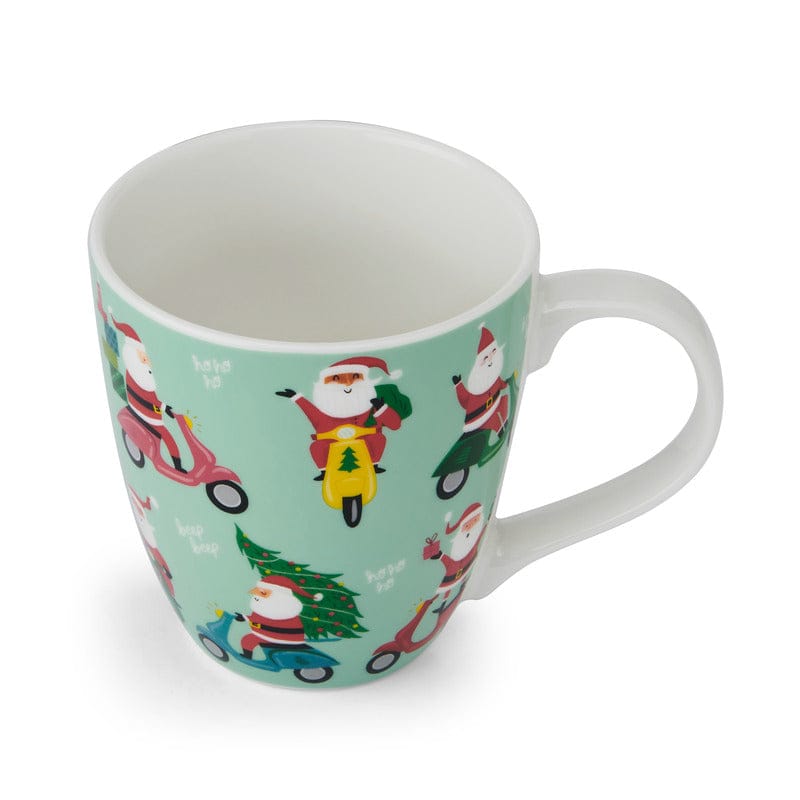 Sentiment Mugs Santa on Scooter Mug