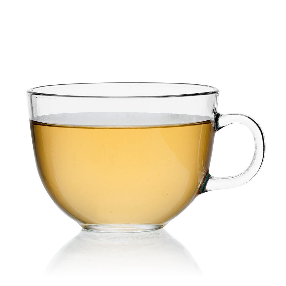 Glass Set of 4 Mugs