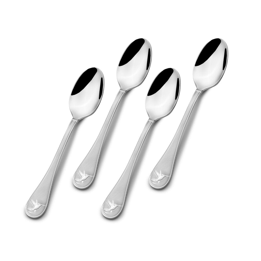 Hummingbird Set of 4 Mini Coffee Spoons