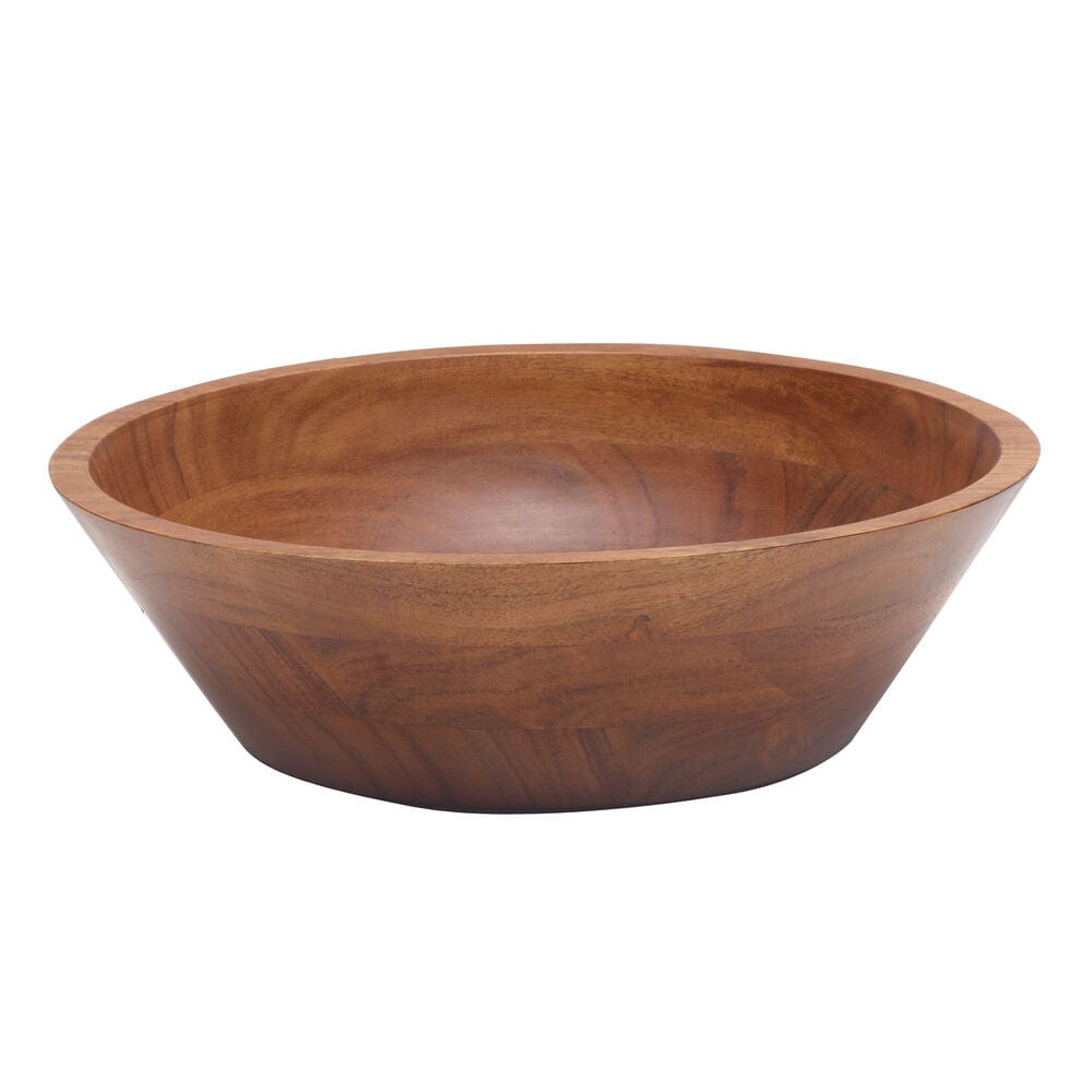 Acacia Wood Vegetable Serve Bowl