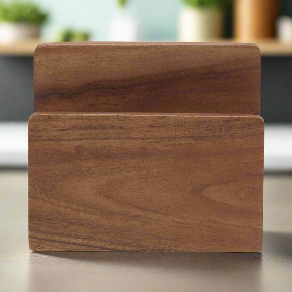 Acacia Wood Napkin Holder