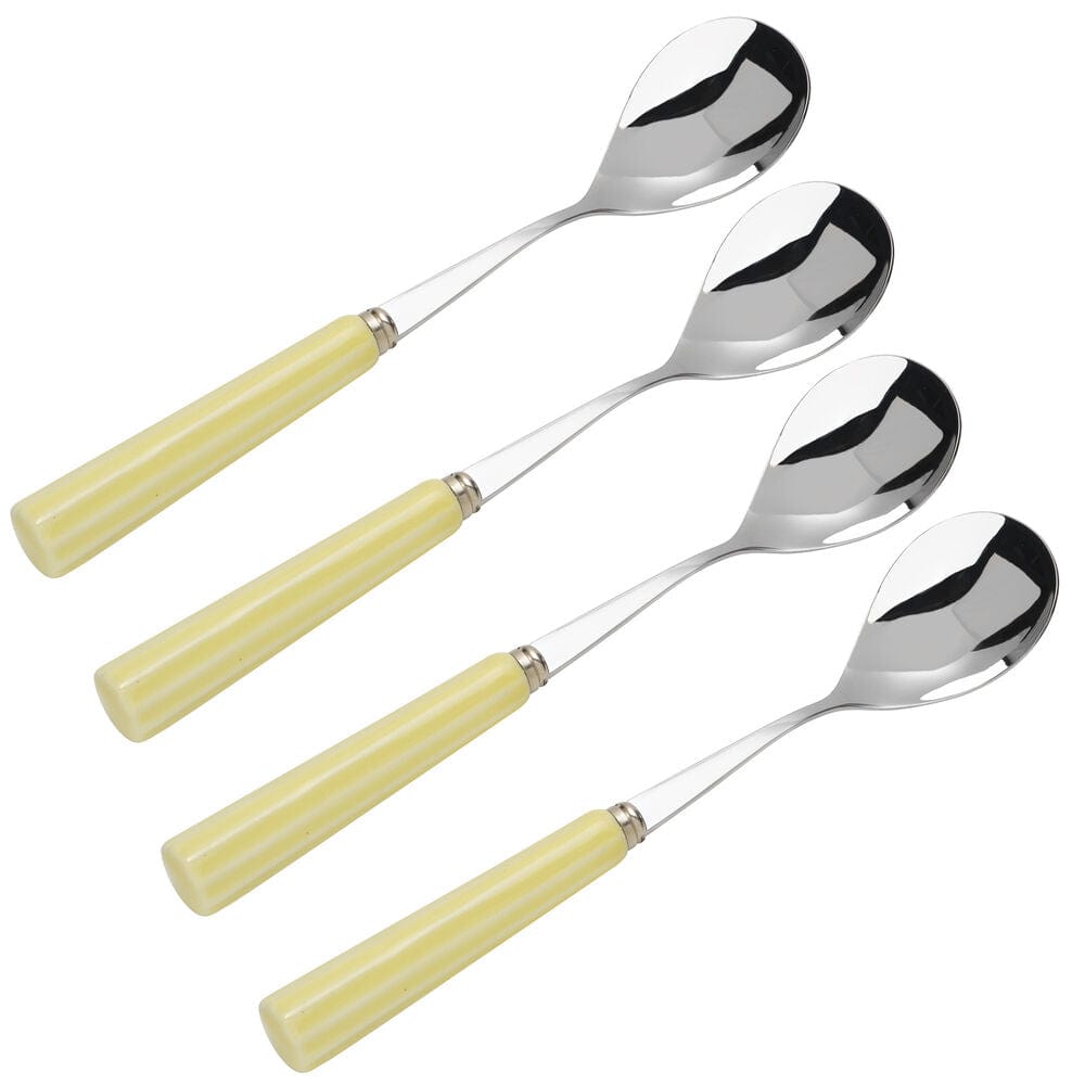 Darbie Angell Happy Set of 4 Mini Coffee Spoons