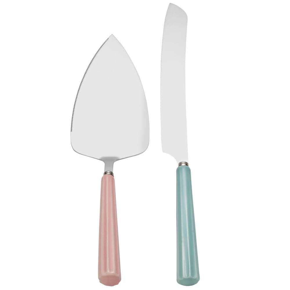 Darbie Angell Happy 2 Piece Cake Knife and Server Set