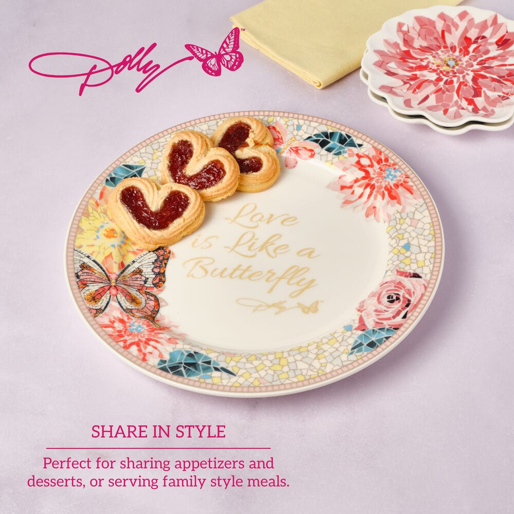 Dolly Parton Mosaic Sharing Plate