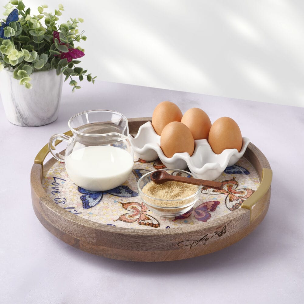Dolly Parton Mosaic Lazy Susan Serve Tray