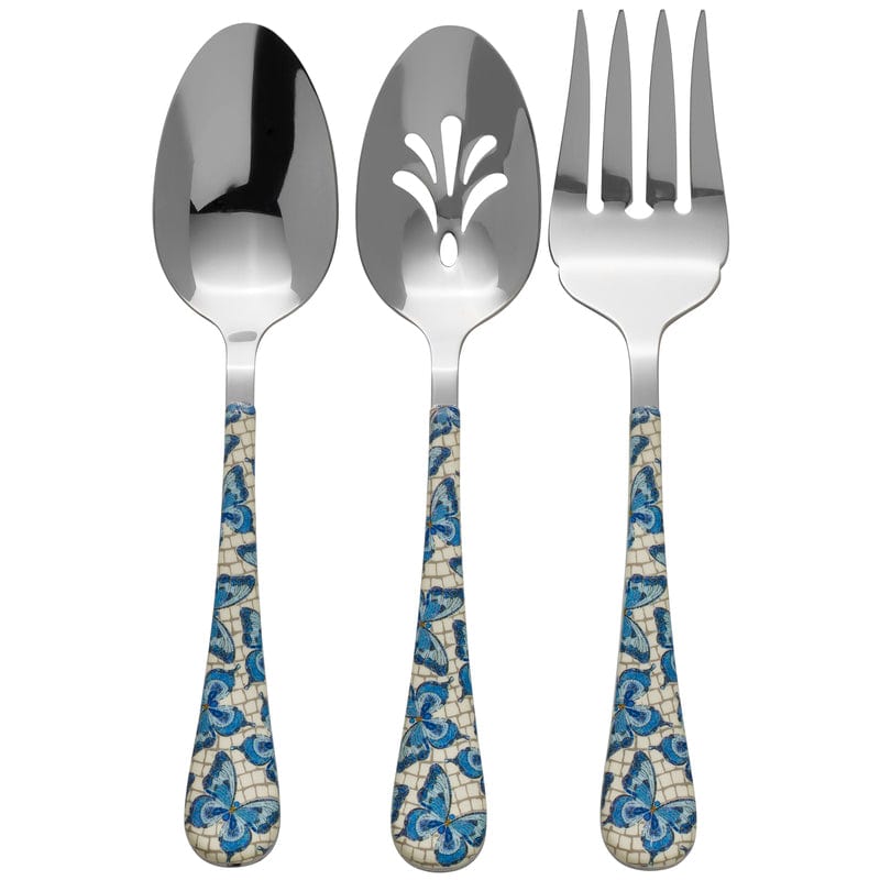 Dolly Parton  Mosaic Butterfly 3 Piece Serving Set