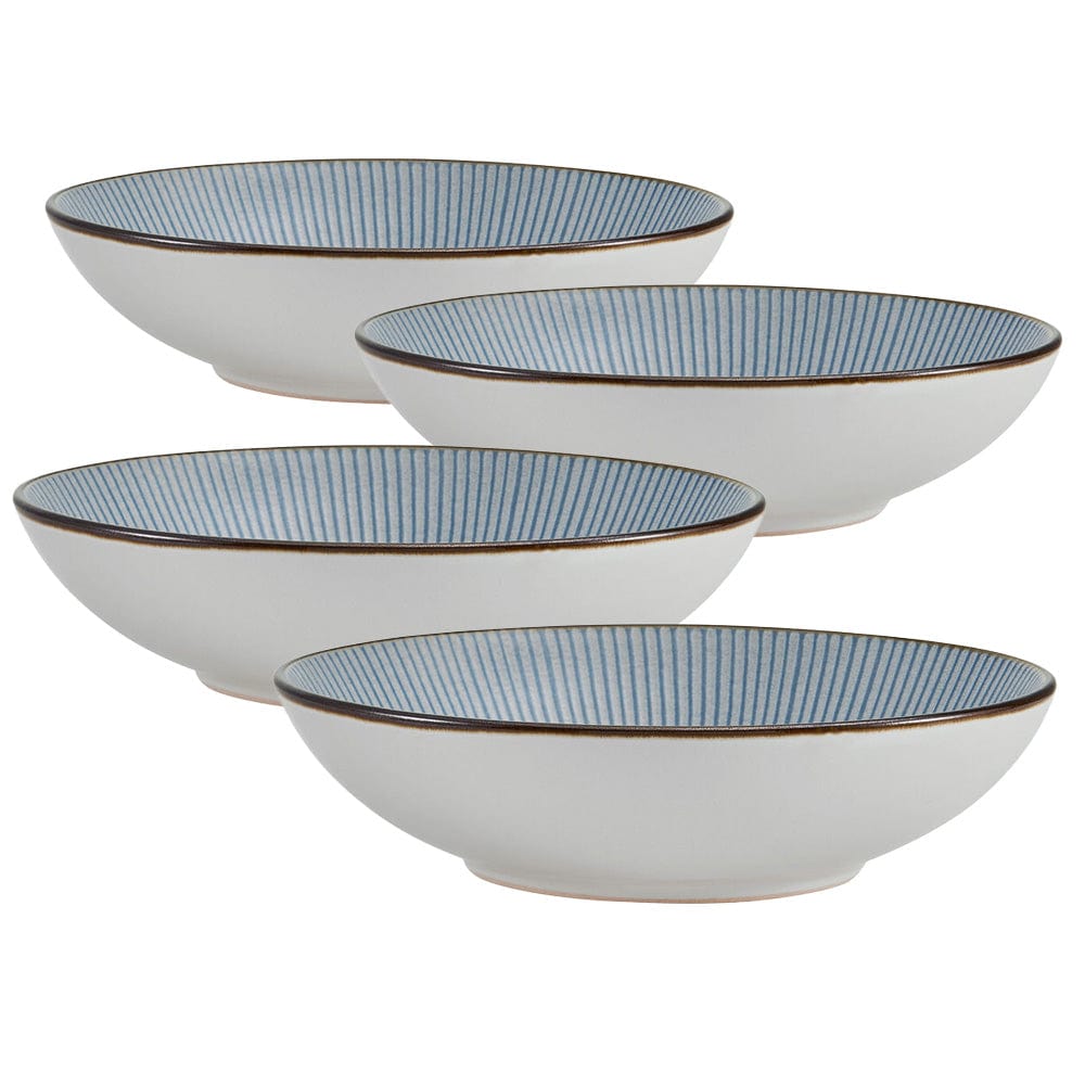 Arlie Blue Set of 4 Pasta Bowls