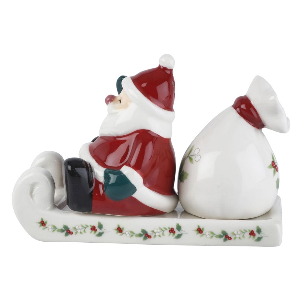 Winterberry® Santa Sled Salt and Pepper Set
