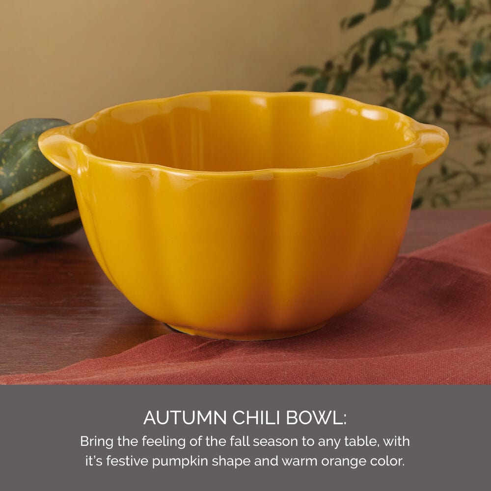 Plymouth Pumpkin Chili Soup Bowl