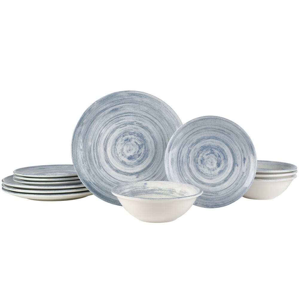 Drift 12 Piece Dinnerware Set, Service for 4