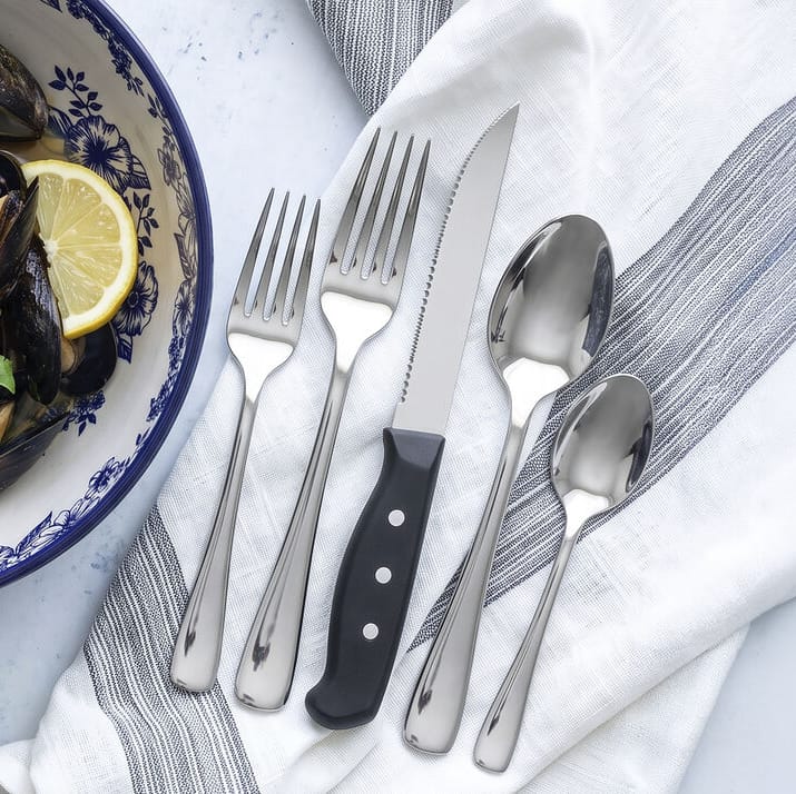 Rye 20 Piece Flatware Set, Service for 4