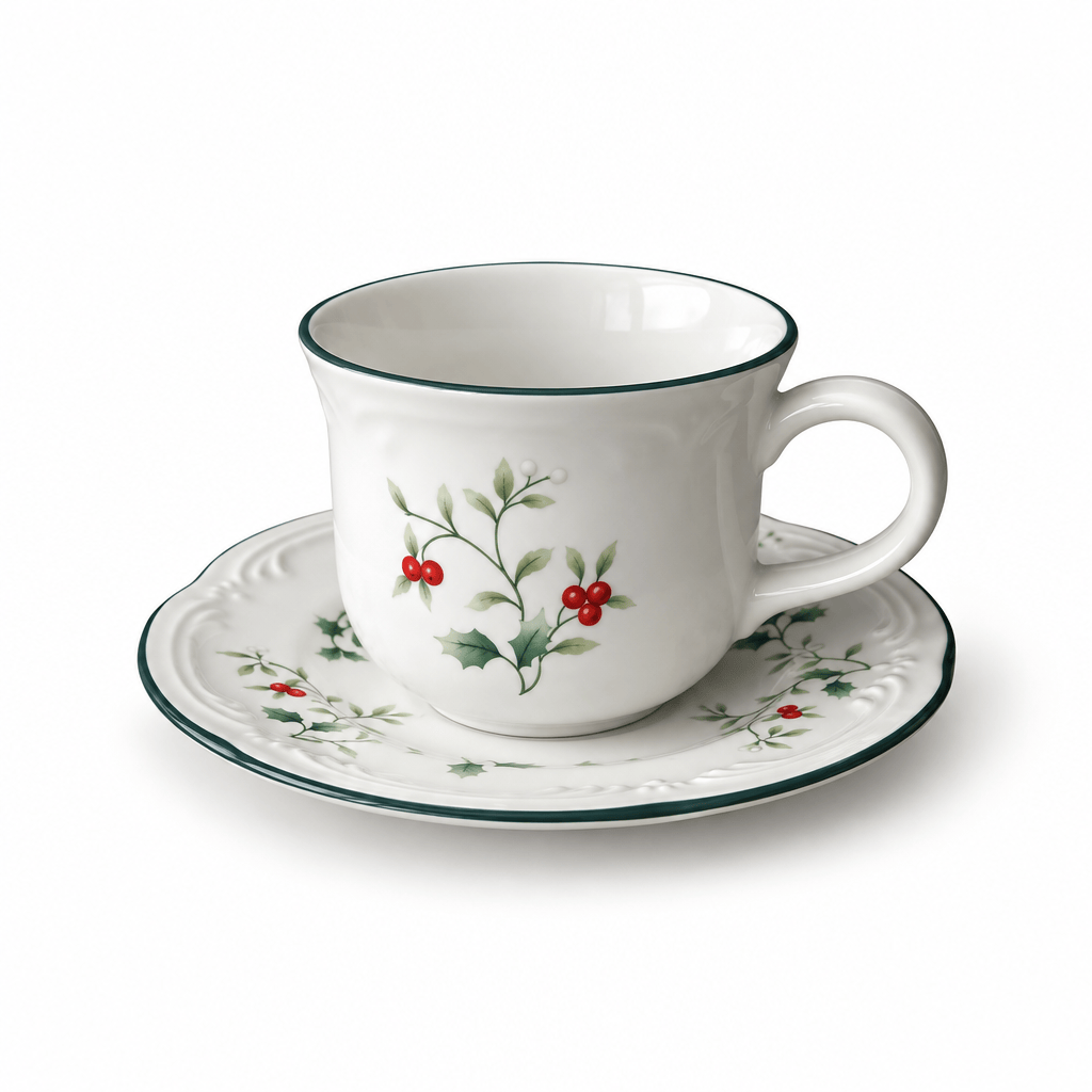 Winterberry® Tea Cup and Saucer