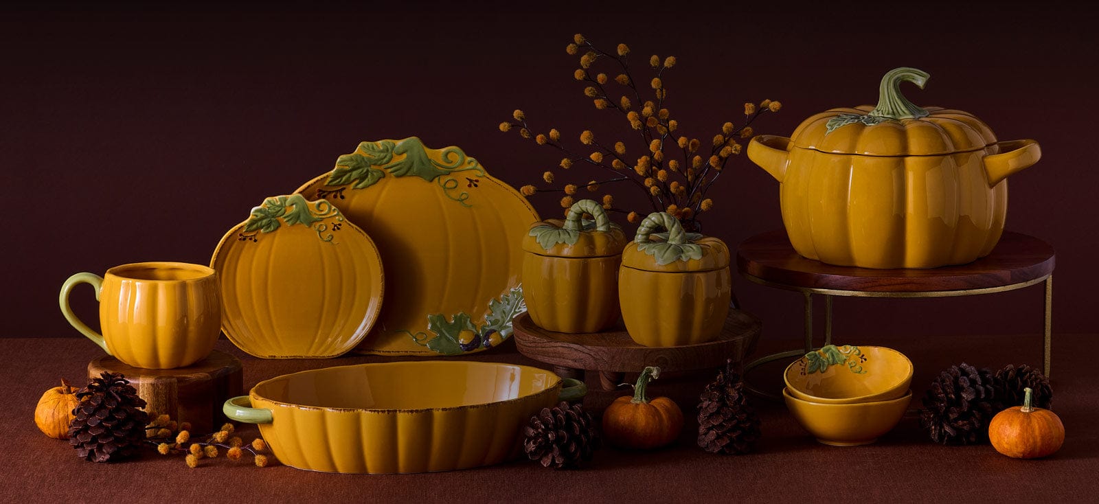 ジョルジュブラック【Pichet et Pommes sur la Table】 Night chic Gift set – line manual pepper and salt mills