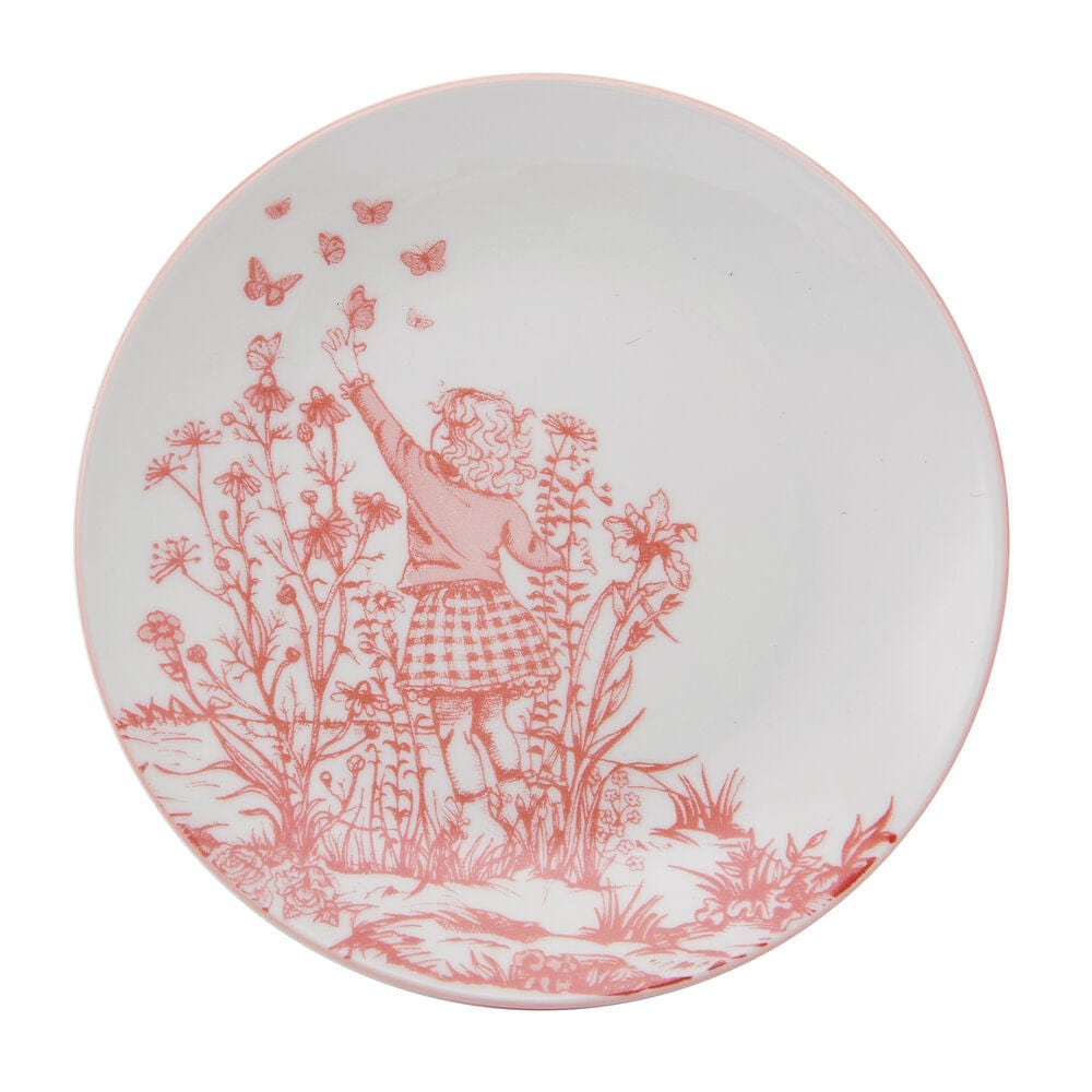 Dolly Parton Set of 4 Pink Appetizer Plates