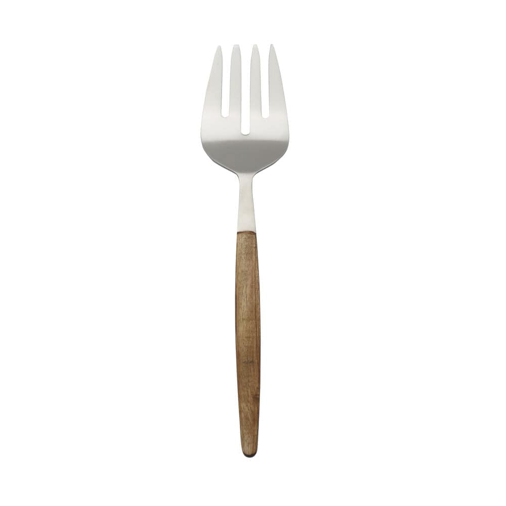 Acacia Wood Handle Serving Fork