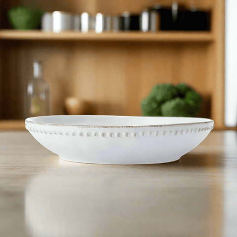 カネヨシ　ヒース4枚 - Rim Line Pasta Bowl canyon-bead-pasta-dinner-