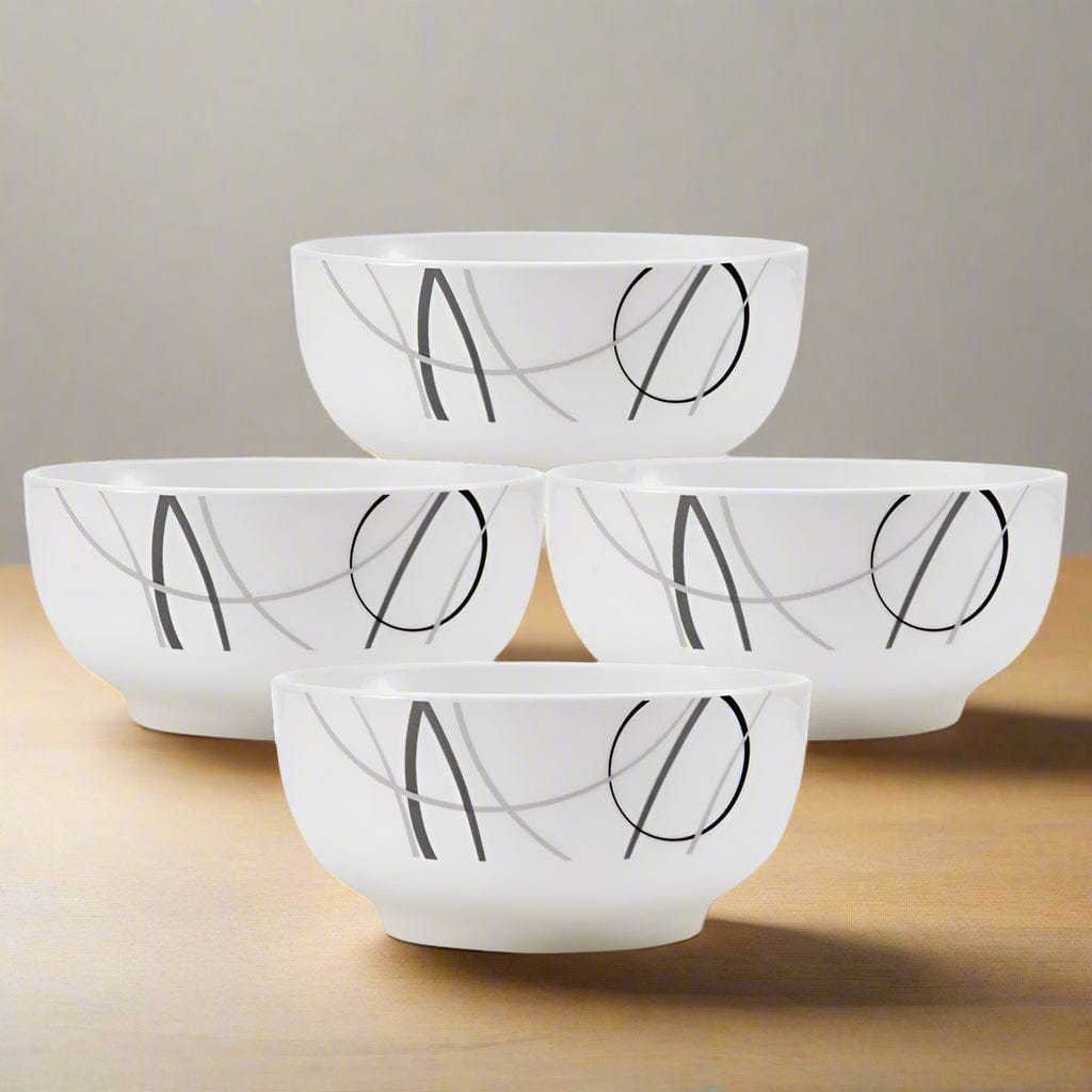 Circles Set of 4 Fruit Bowls