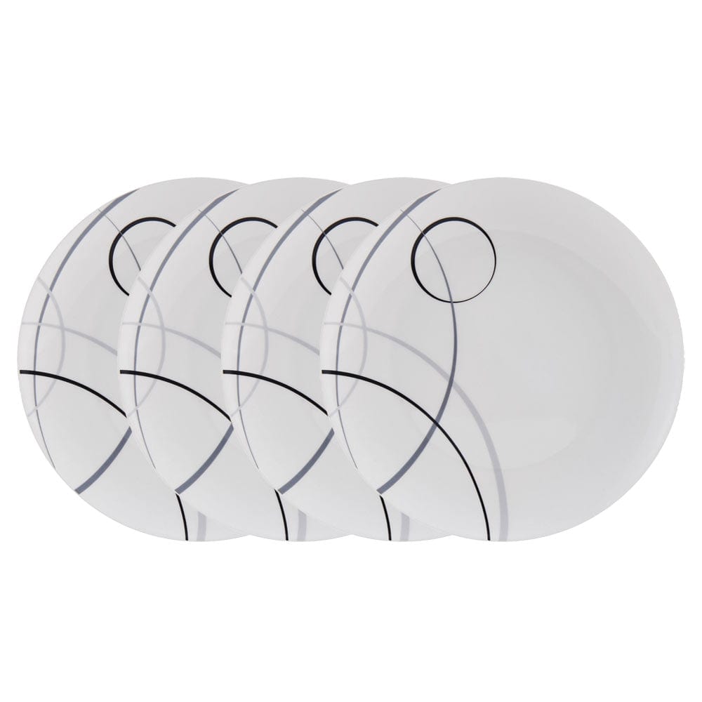 Circles Set of 4 Dinner Plates