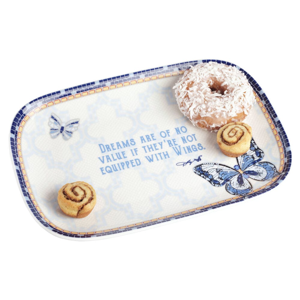 Dolly Parton Mosaic Butterfly Platter