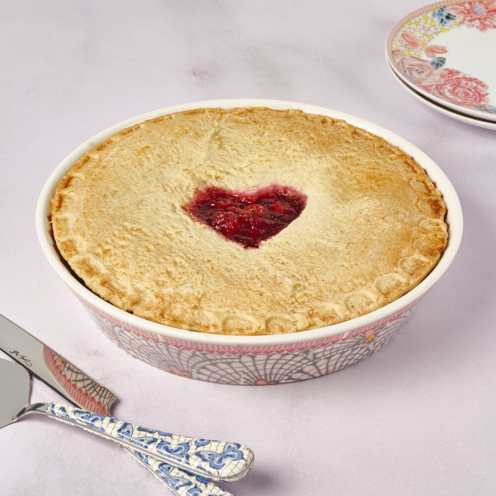 Dolly Parton Mosaic Butterfly Pie Plate