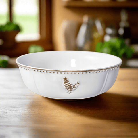 DANSK　記念クリスタルBOWL farmhouse-hen-individual-pasta